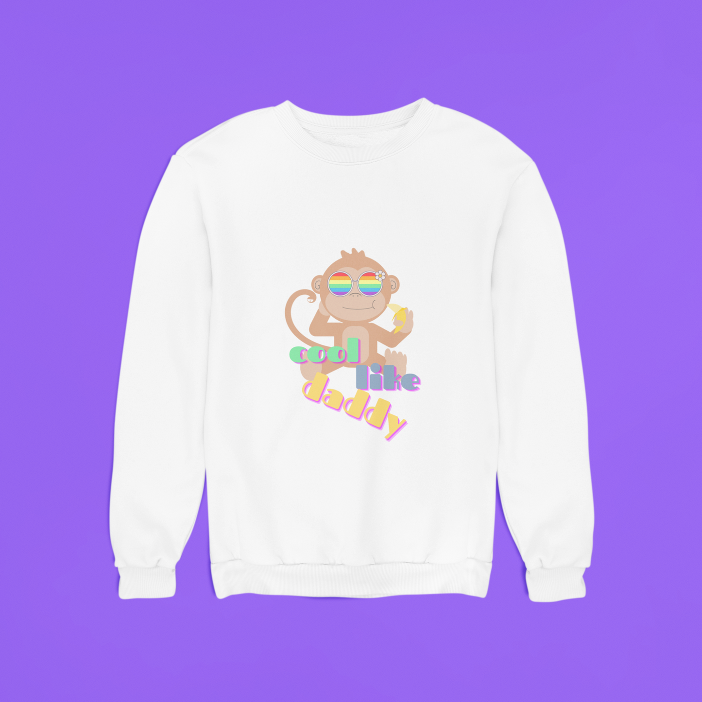 Cool like daddy | Kids sweater