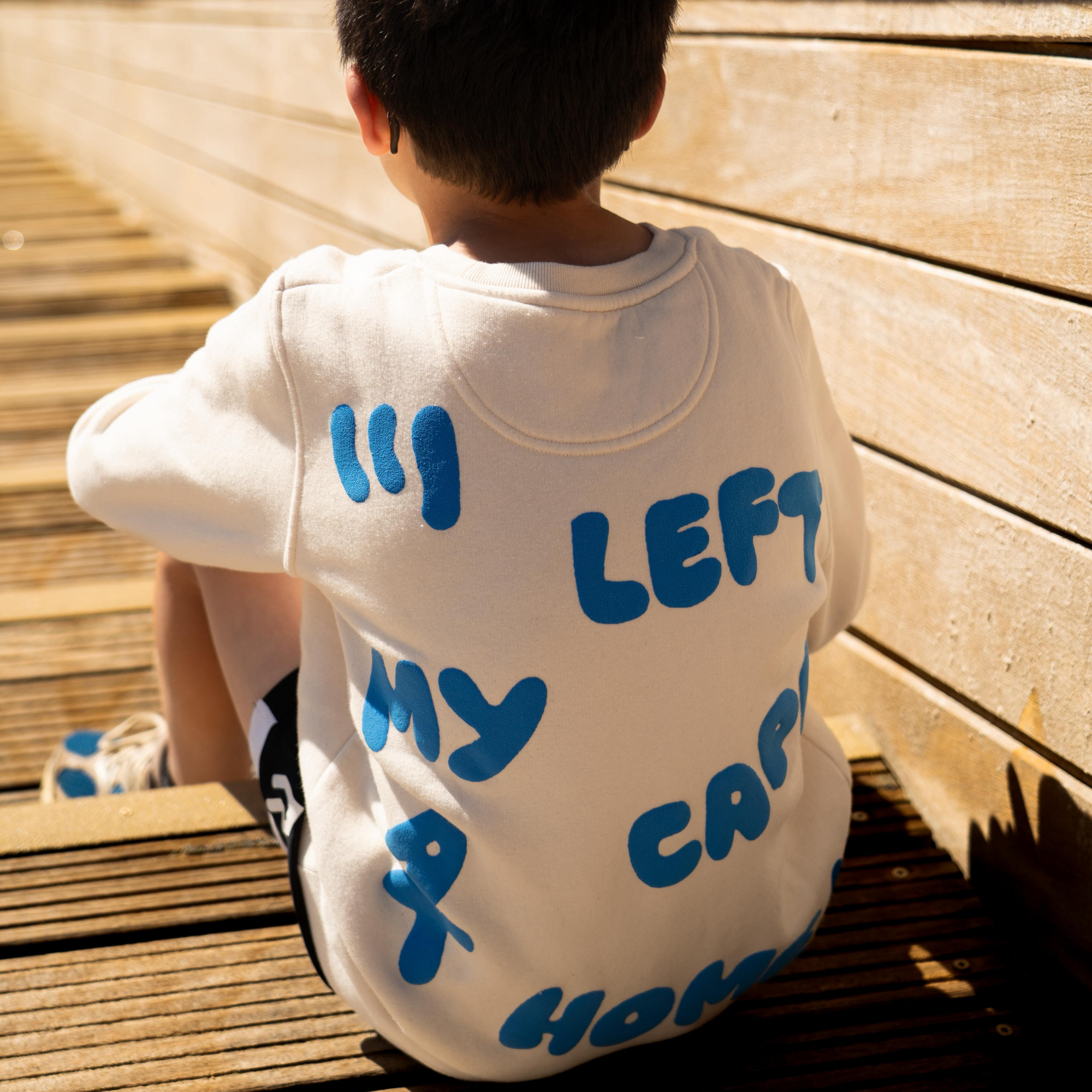 " I left my cape at home " | Sweater