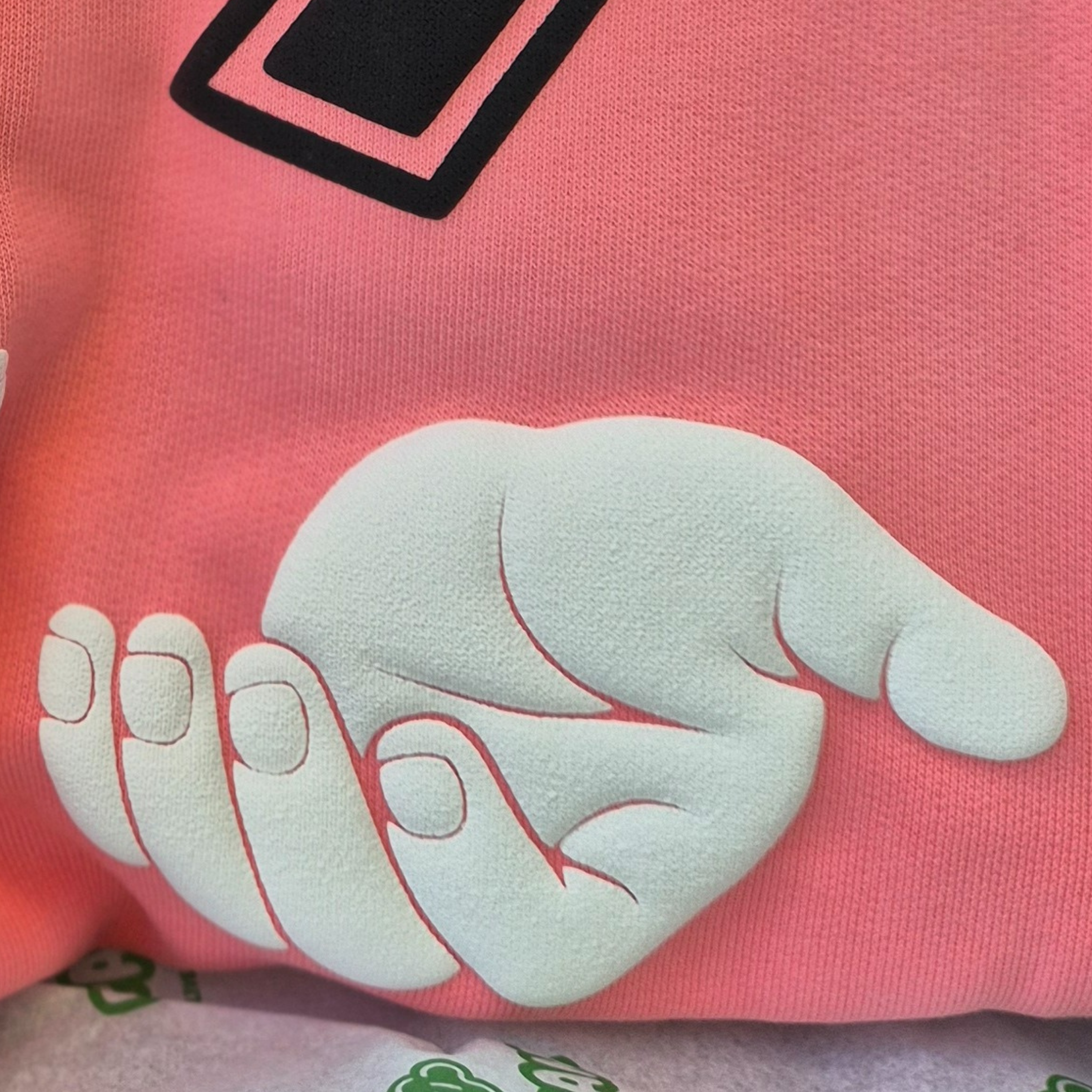 6 7 Sweater | Peach joy