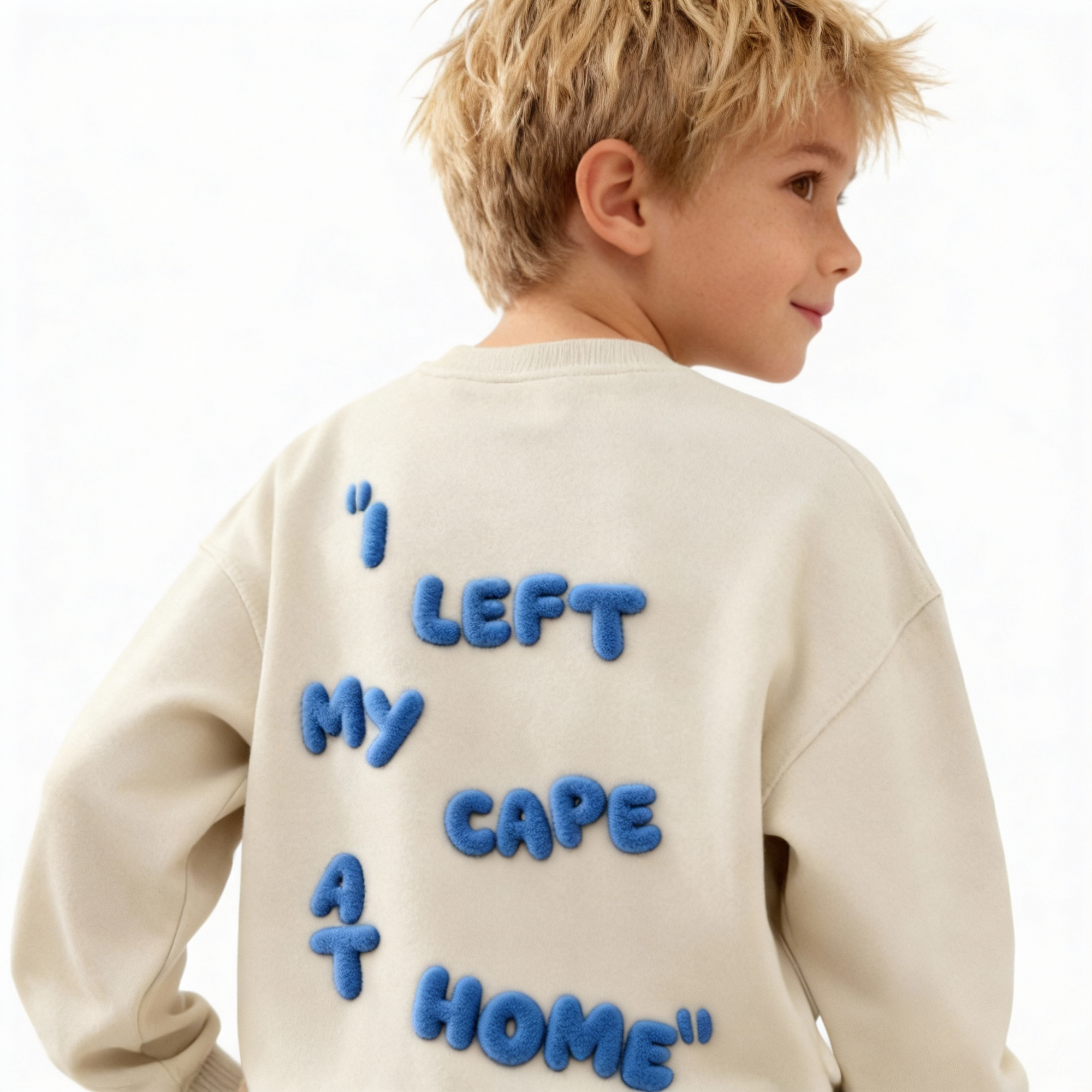 " I left my cape at home " | Sweater