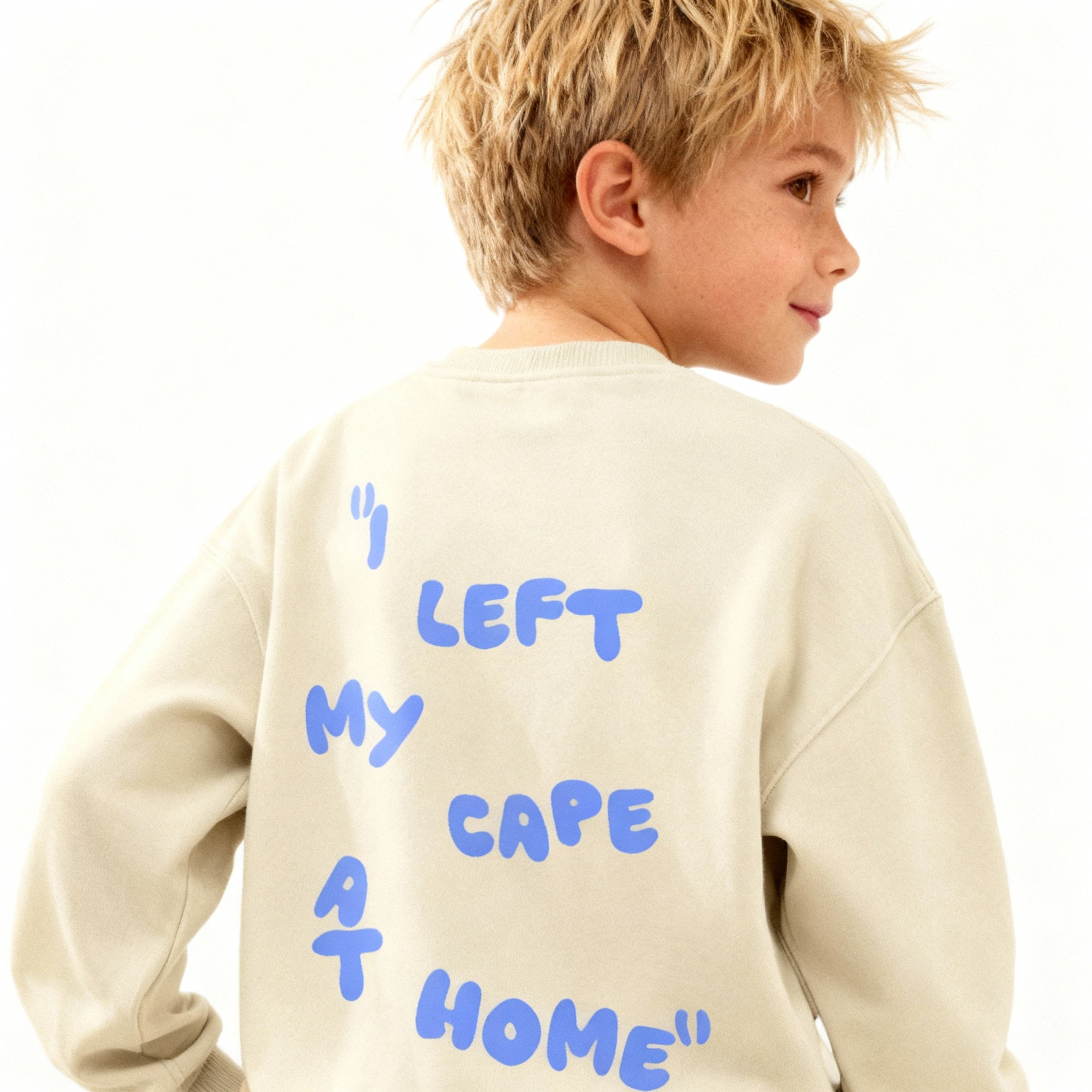 " I left my cape at home " | Sweater