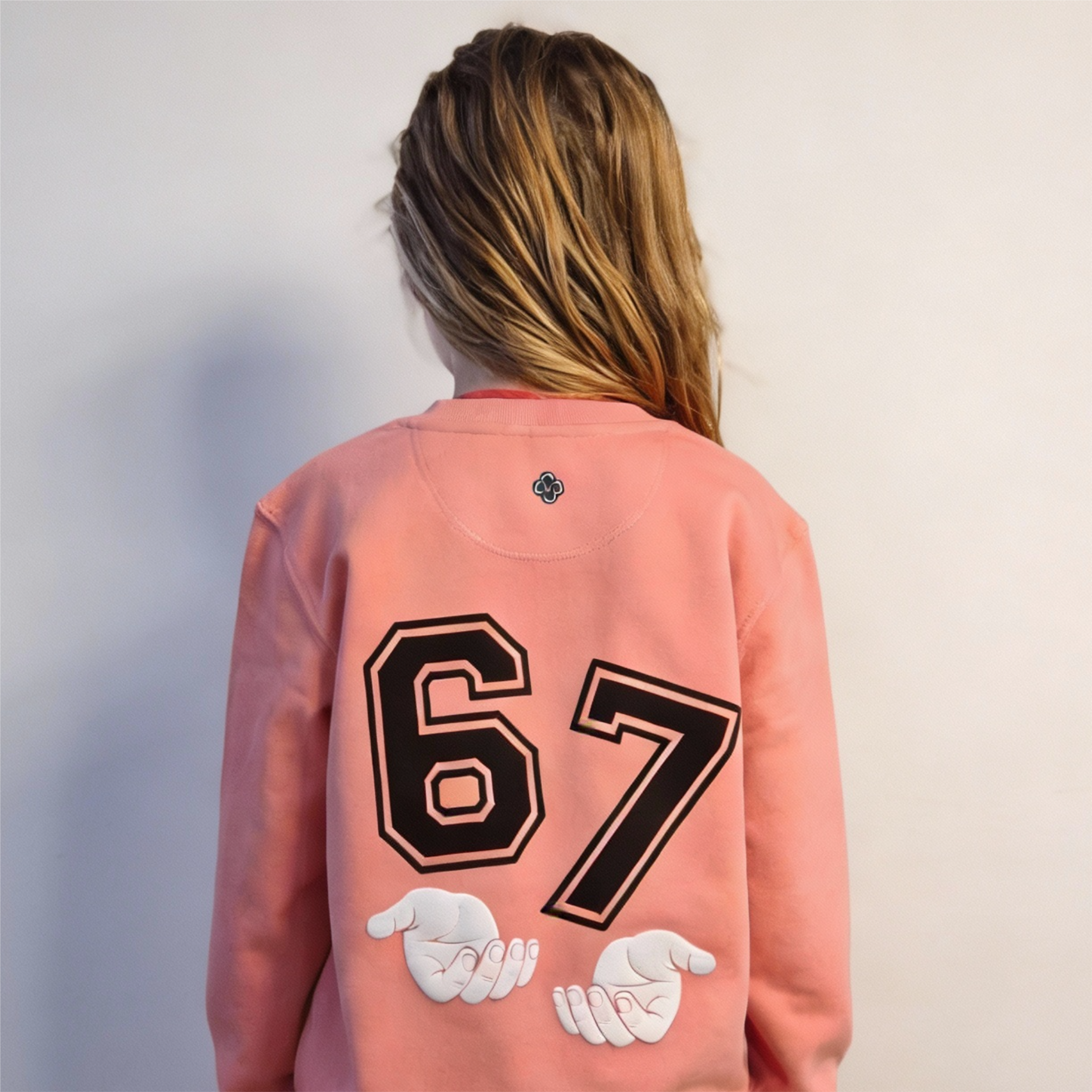 6 7 Sweater | Peach joy