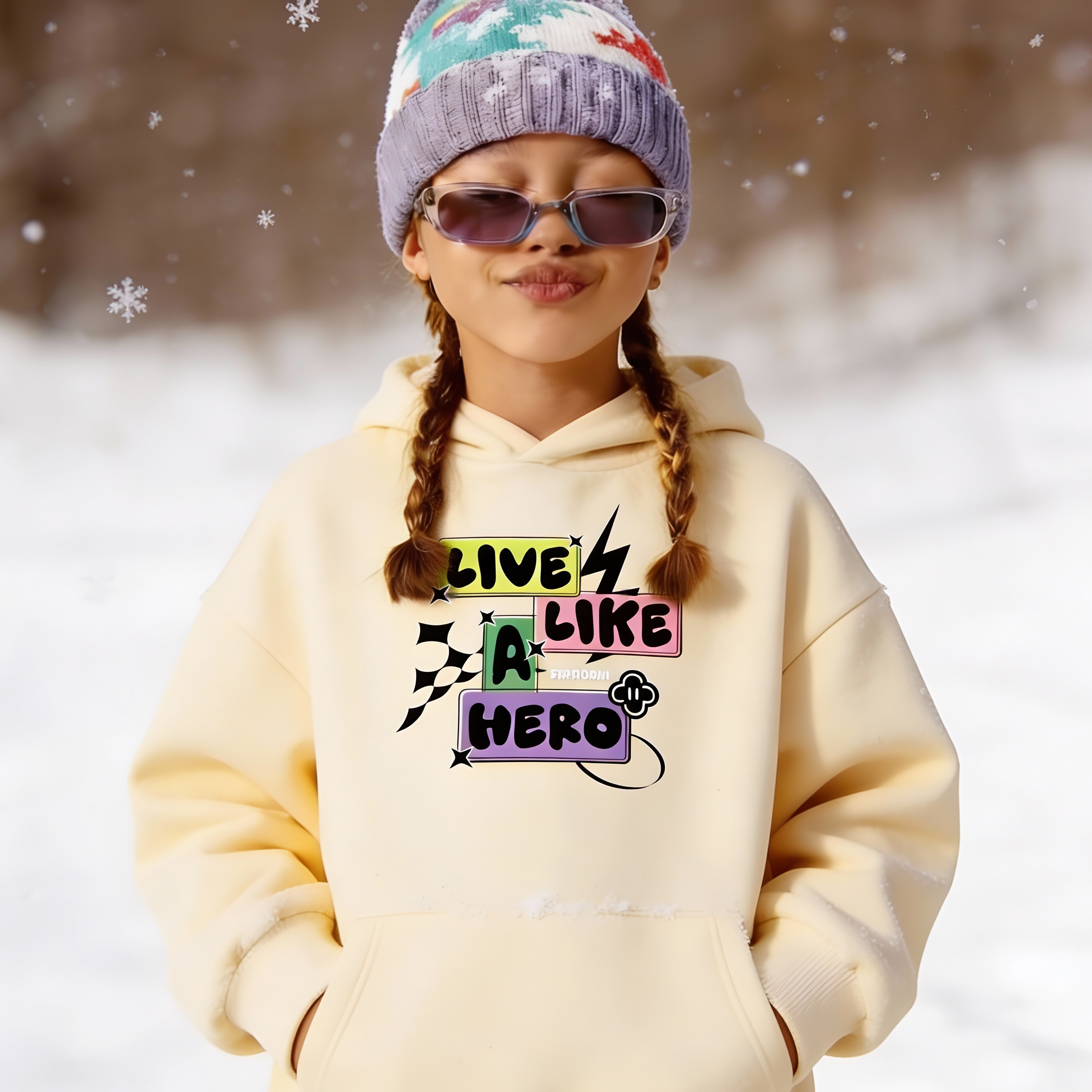 Live like a hero | Hoodie