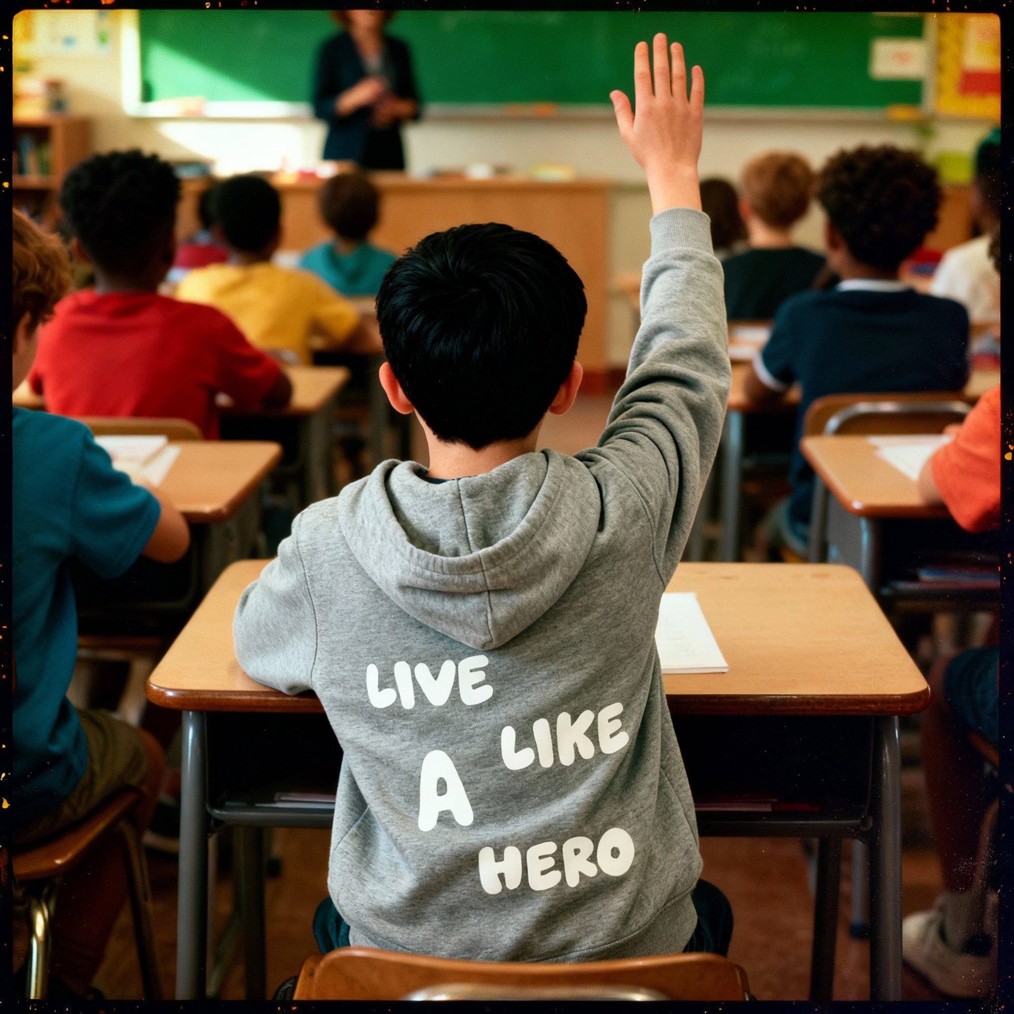 Live like a hero | Hoodie