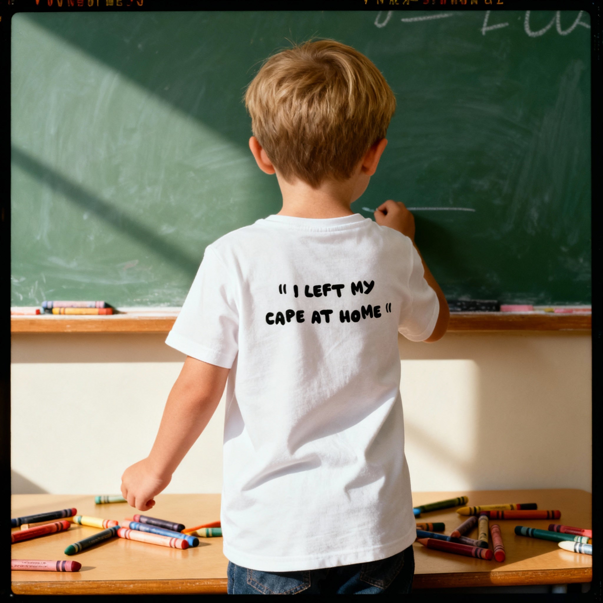 " I left my cape at home " | T-shirt