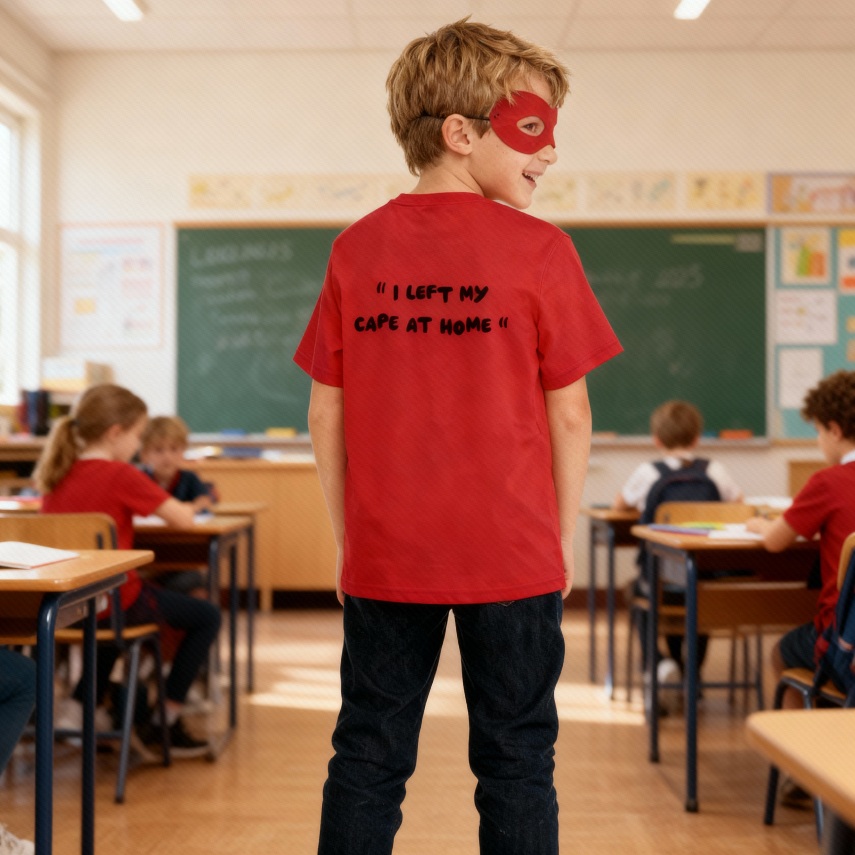 " I left my cape at home " | T-shirt