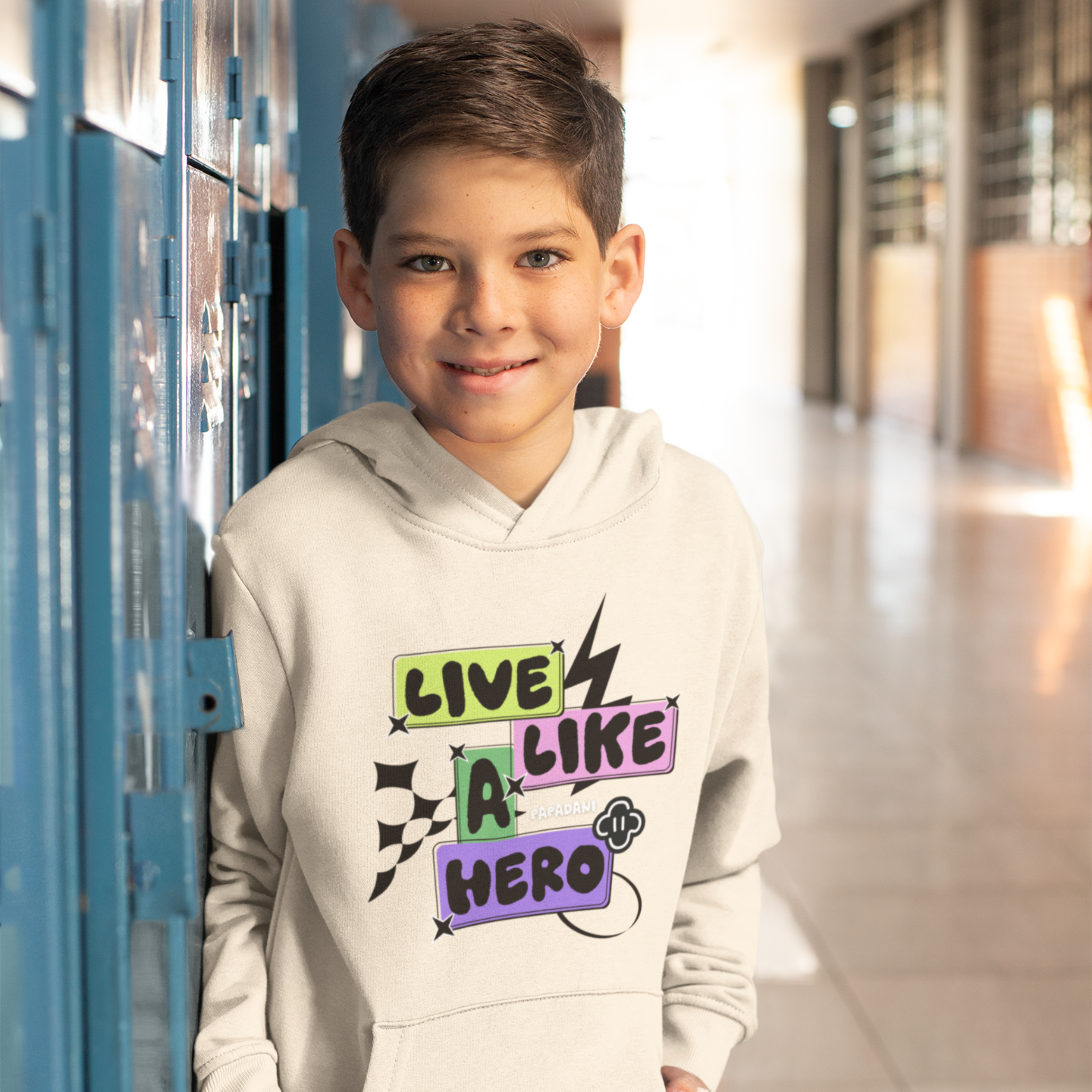 Live like a hero | Hoodie