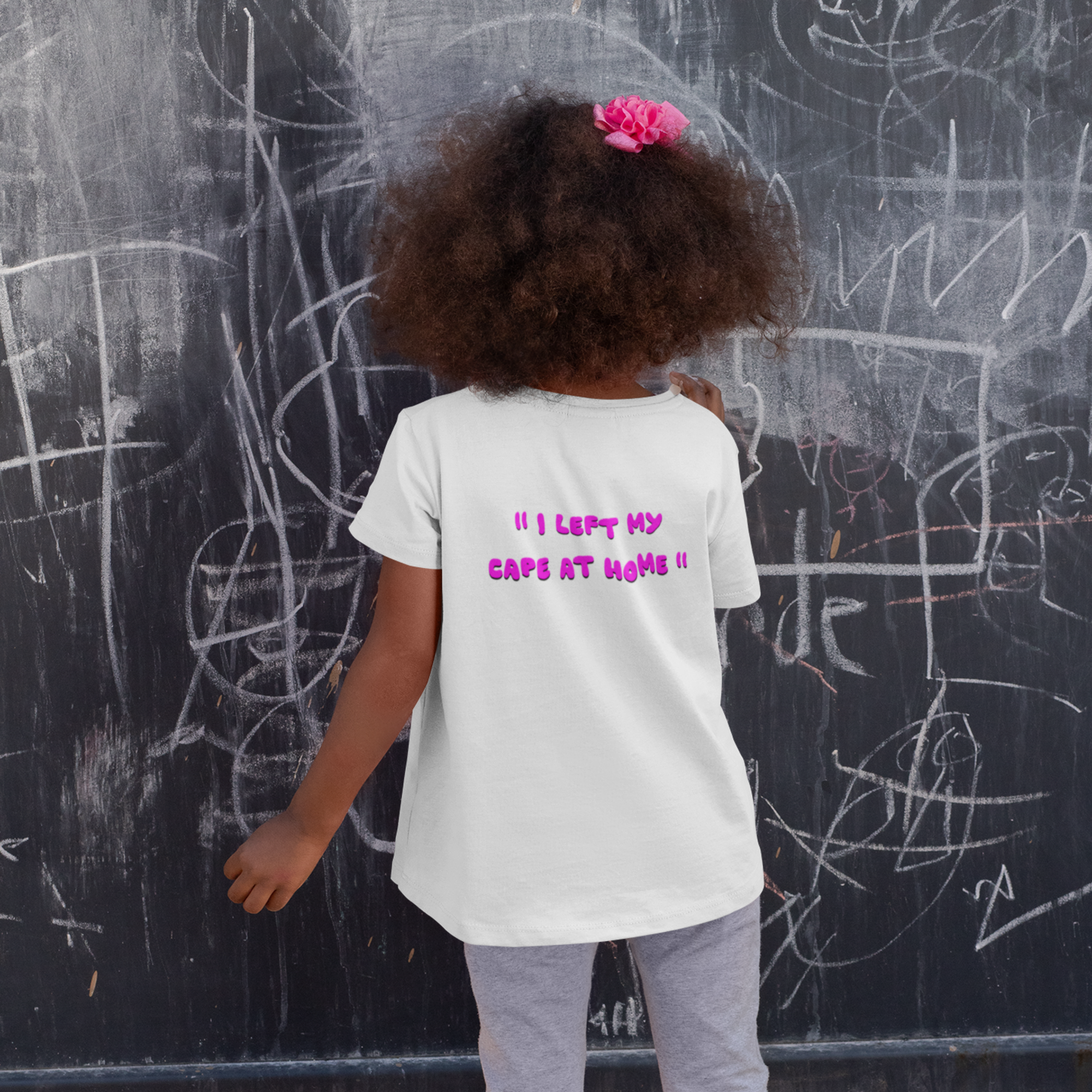 " I left my cape at home " | T-shirt