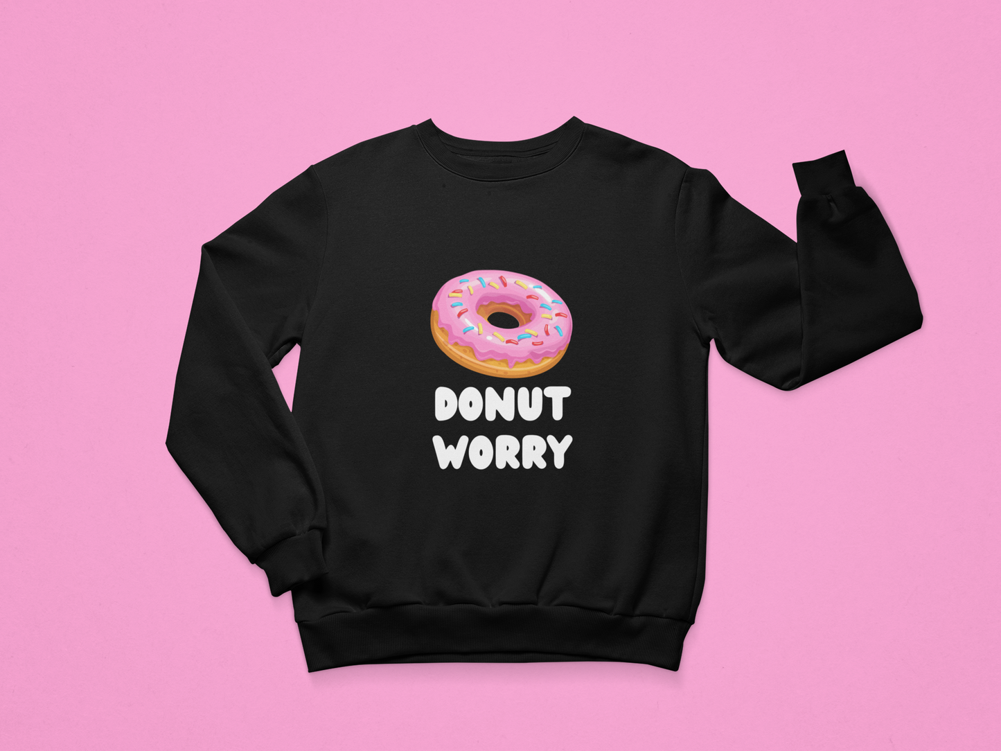 Donut worry | Kids sweater