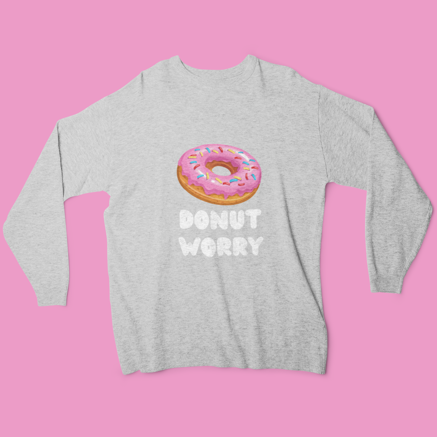 Donut worry | Kids sweater