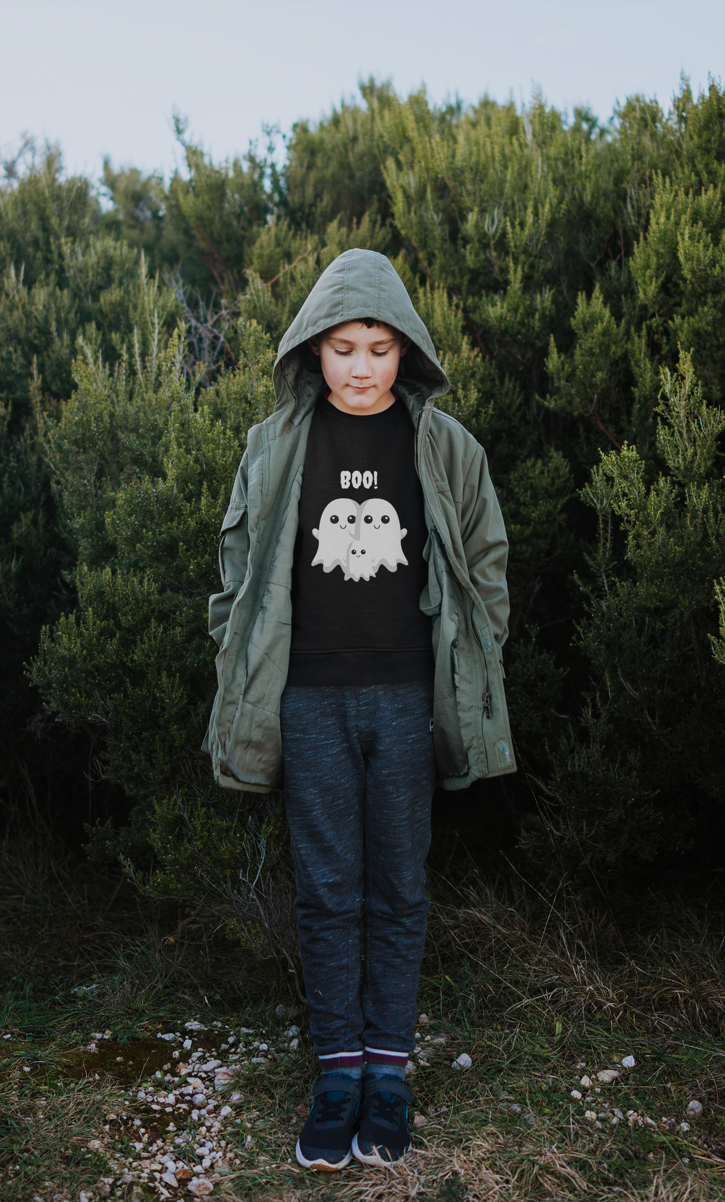 Spooky family | Kids sweater