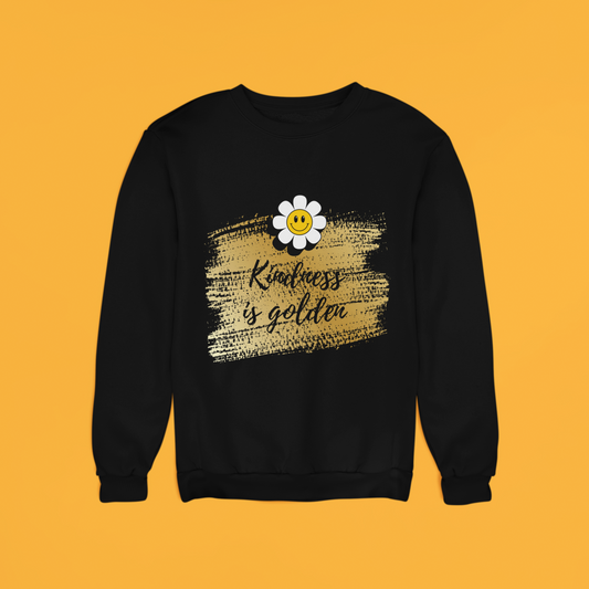 Kindness is golden | Kids sweater