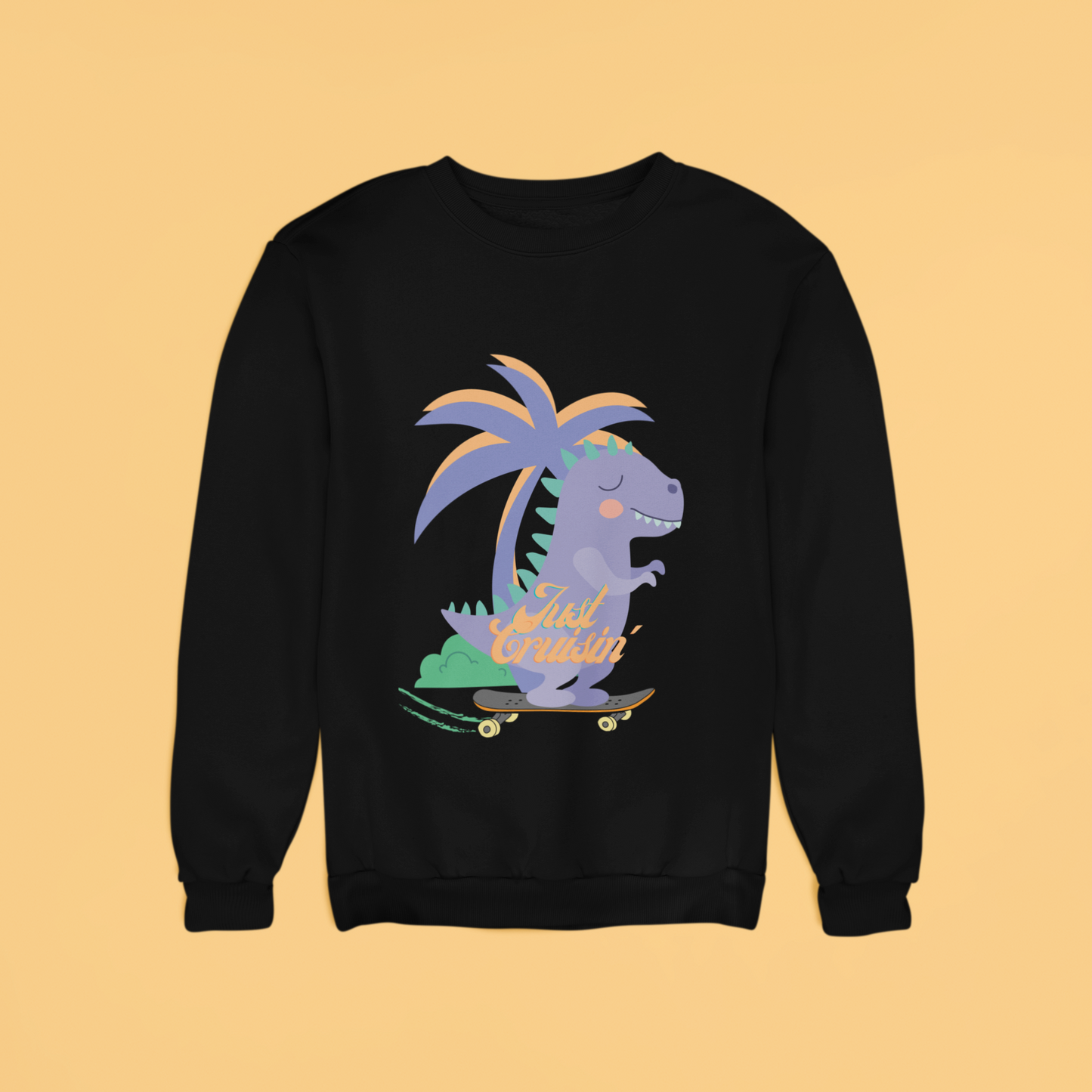 Cruisin' Dino | Kids sweater