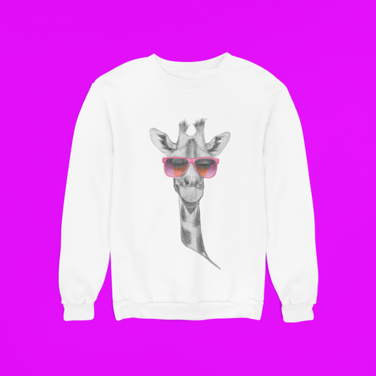 Stylish giraffe | Kids sweater