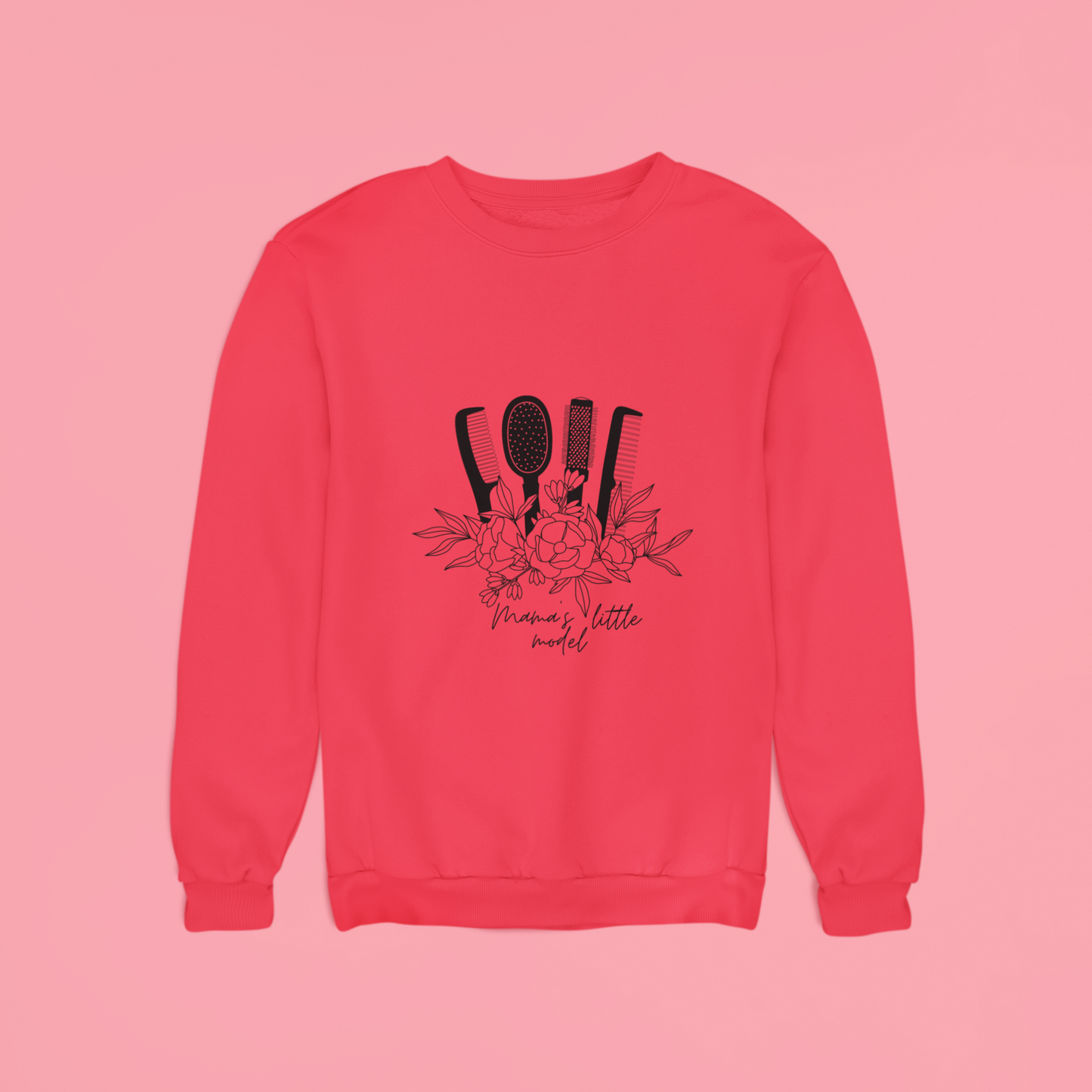 Mama's little model | Kids sweater