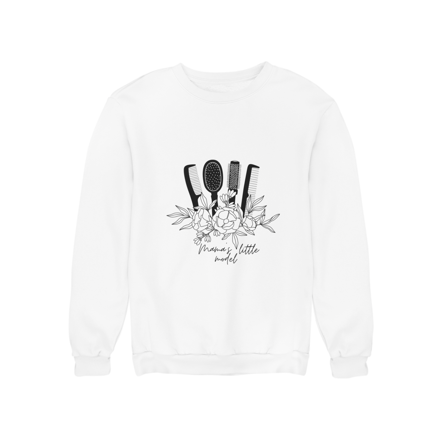 Mama's little model | Kids sweater