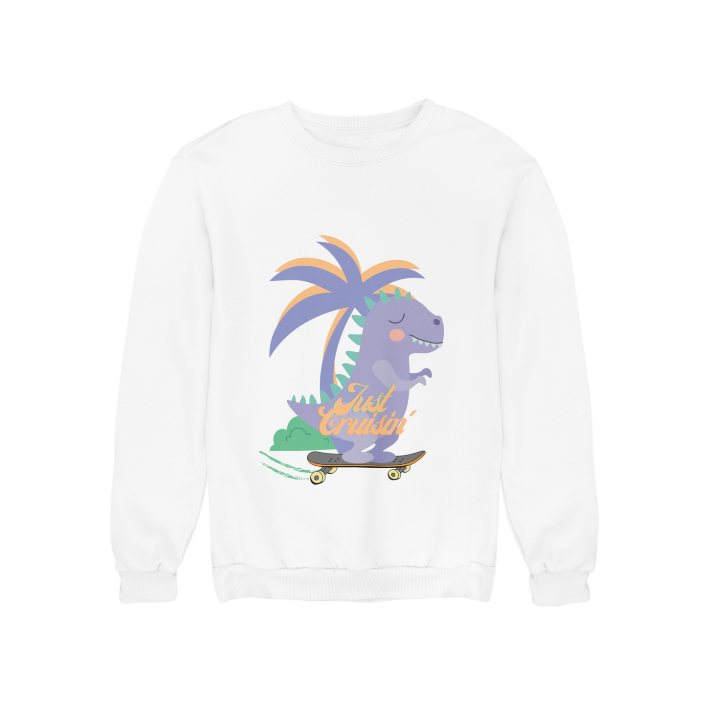 Cruisin' Dino | Kids sweater