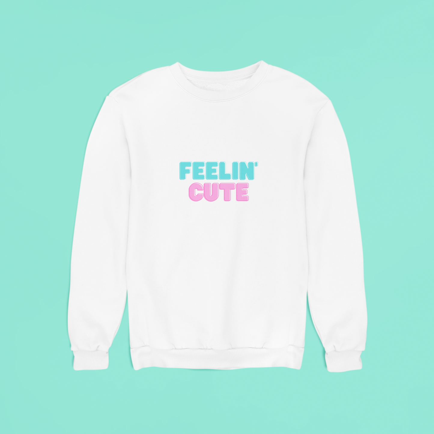 Feelin' cute | Kids sweater