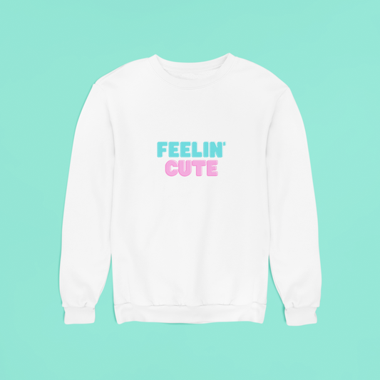 Feelin' cute | Kids sweater