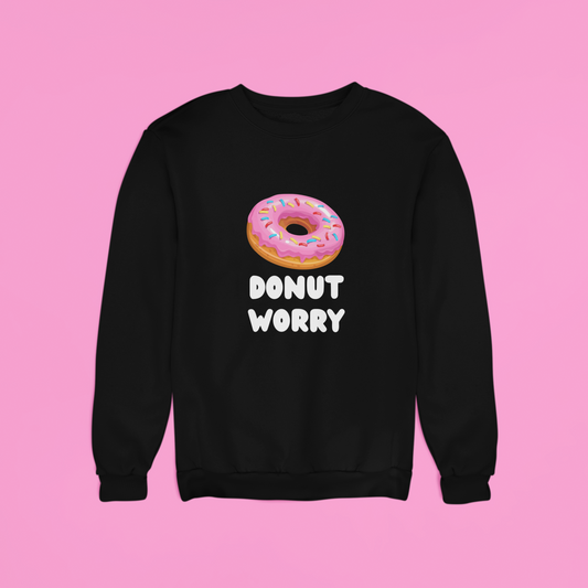 Donut worry | Kids sweater