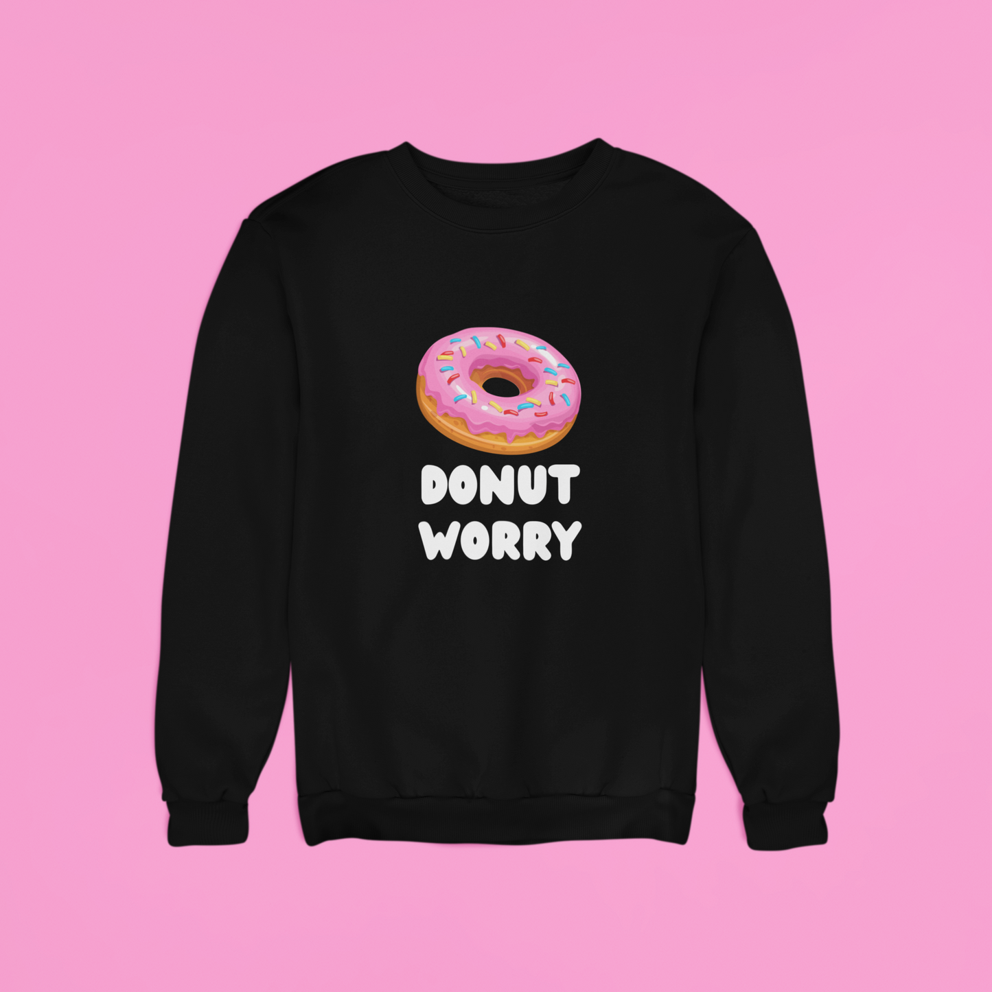 Donut worry | Kids sweater