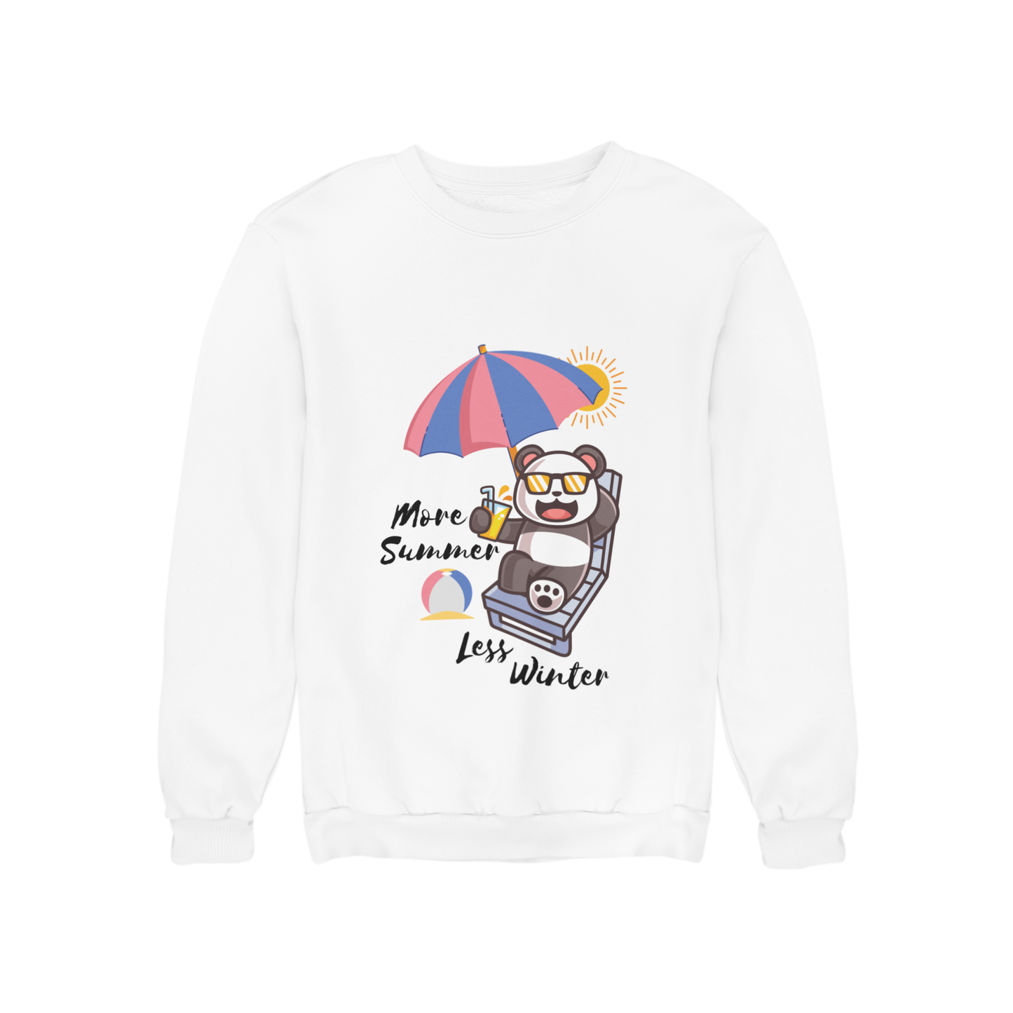 More summer, less winter | Kids sweater
