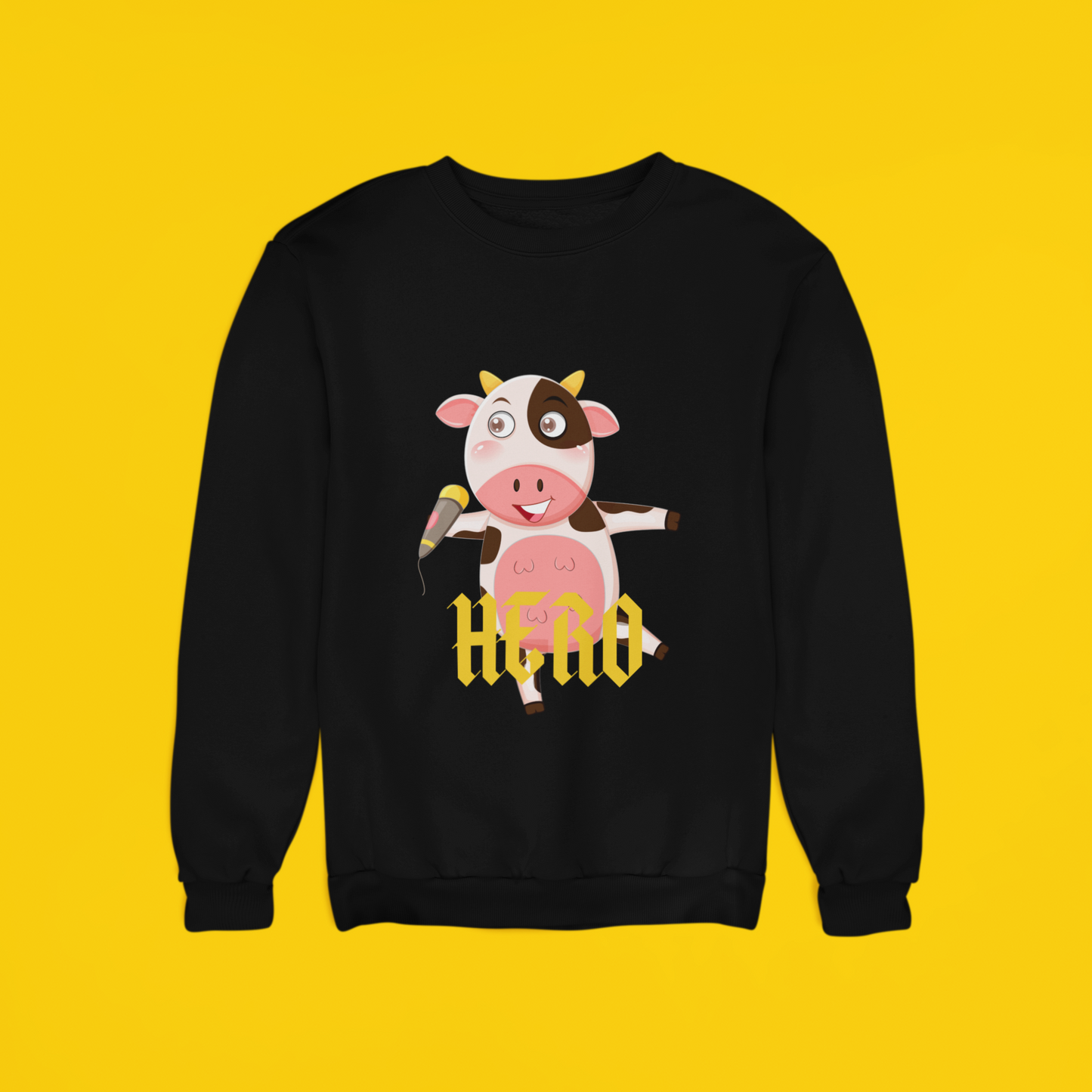 Cow Hero | Kids sweater
